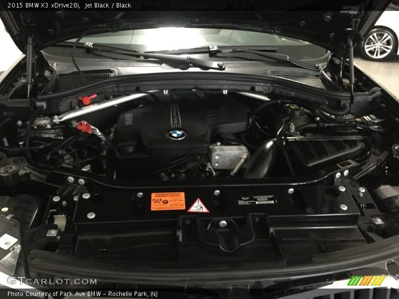 Jet Black / Black 2015 BMW X3 xDrive28i