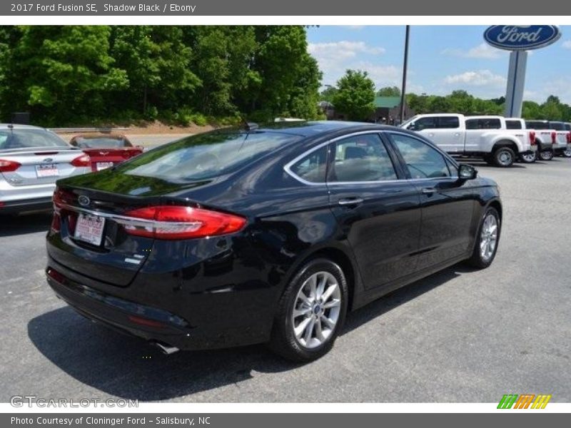 Shadow Black / Ebony 2017 Ford Fusion SE