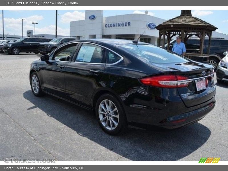 Shadow Black / Ebony 2017 Ford Fusion SE