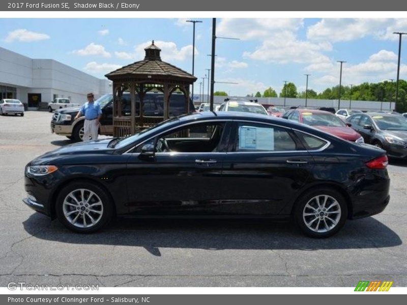 Shadow Black / Ebony 2017 Ford Fusion SE