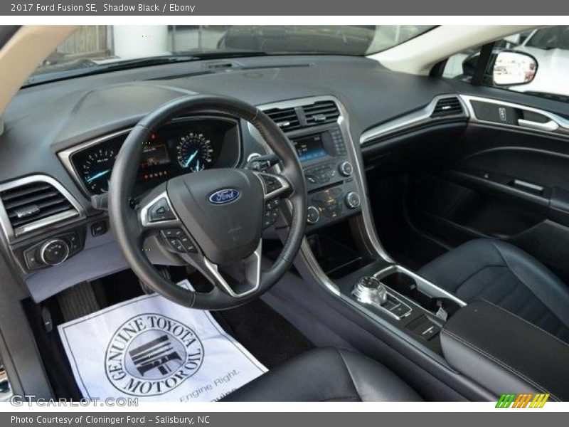 Shadow Black / Ebony 2017 Ford Fusion SE