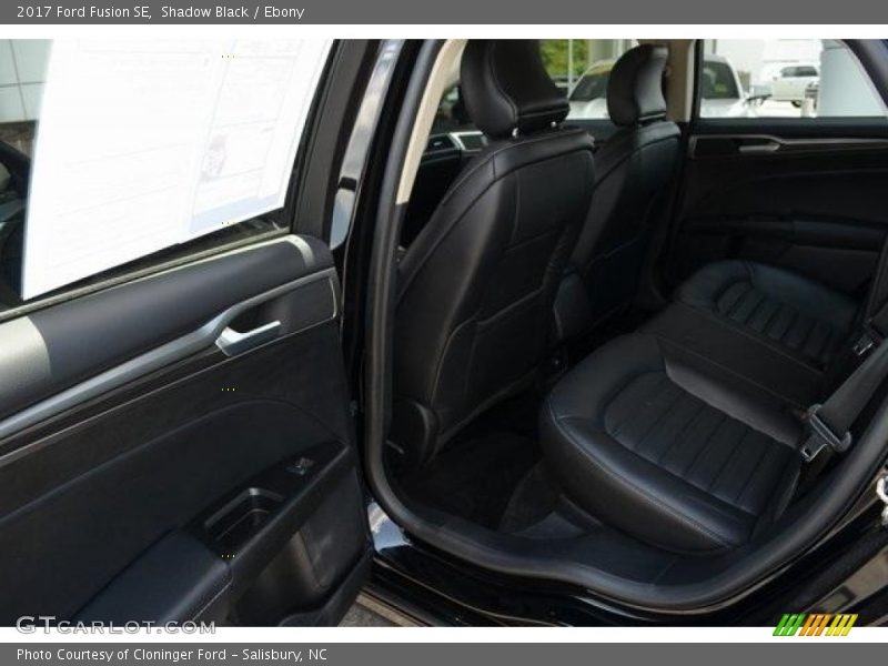 Shadow Black / Ebony 2017 Ford Fusion SE
