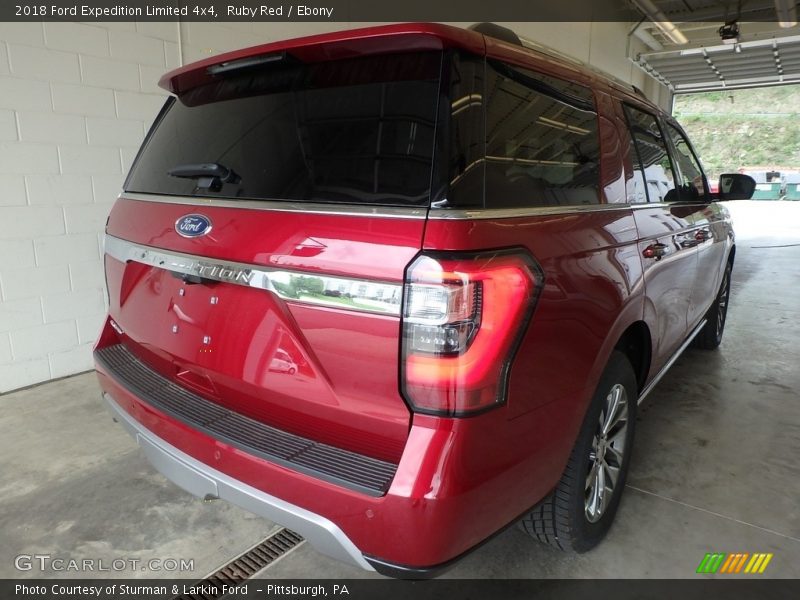 Ruby Red / Ebony 2018 Ford Expedition Limited 4x4
