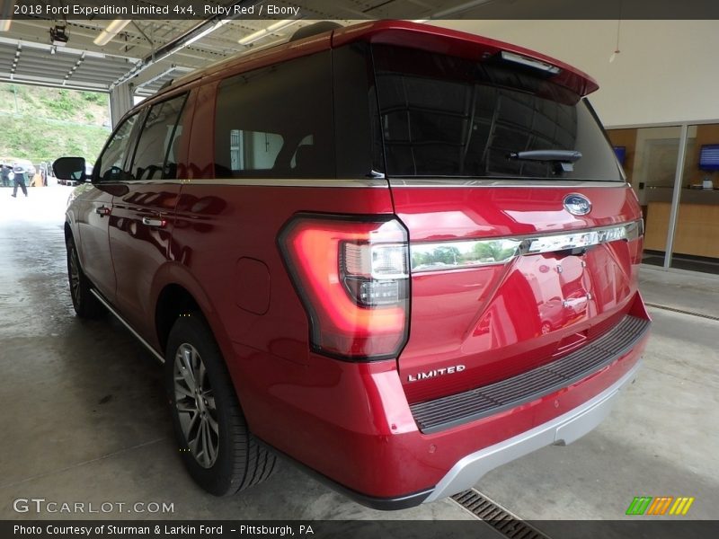 Ruby Red / Ebony 2018 Ford Expedition Limited 4x4