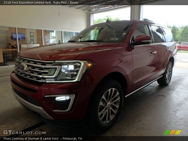 Ruby Red / Ebony 2018 Ford Expedition Limited 4x4