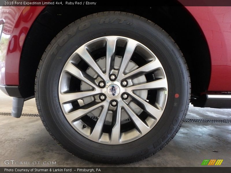 Ruby Red / Ebony 2018 Ford Expedition Limited 4x4