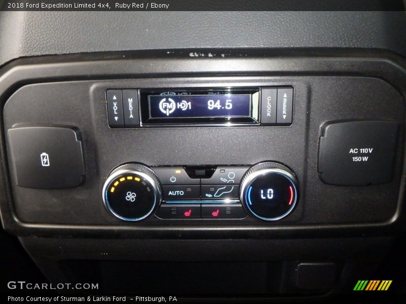 Ruby Red / Ebony 2018 Ford Expedition Limited 4x4