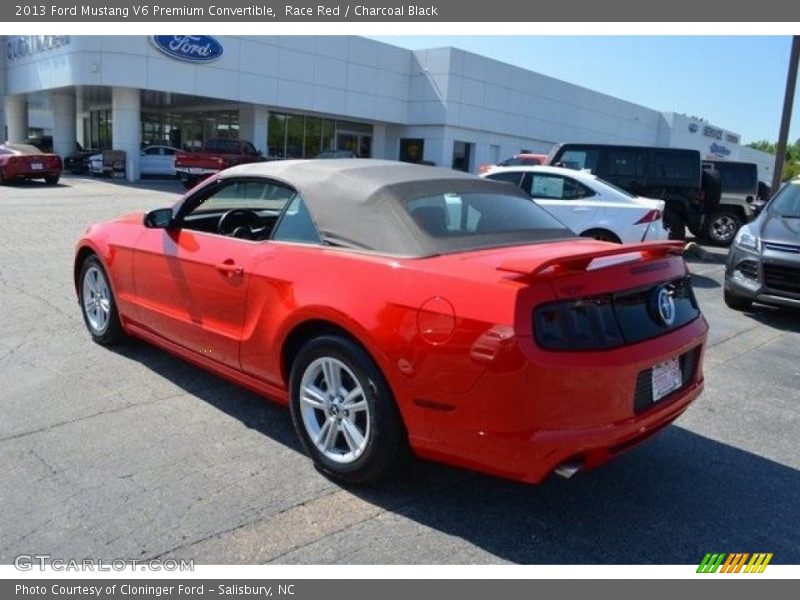 Race Red / Charcoal Black 2013 Ford Mustang V6 Premium Convertible
