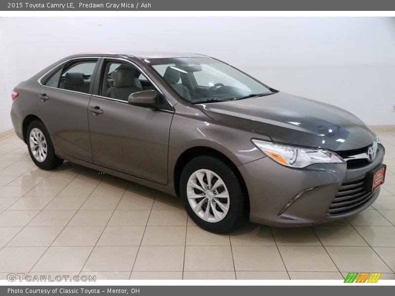 Predawn Gray Mica / Ash 2015 Toyota Camry LE