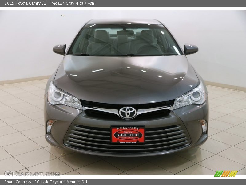 Predawn Gray Mica / Ash 2015 Toyota Camry LE