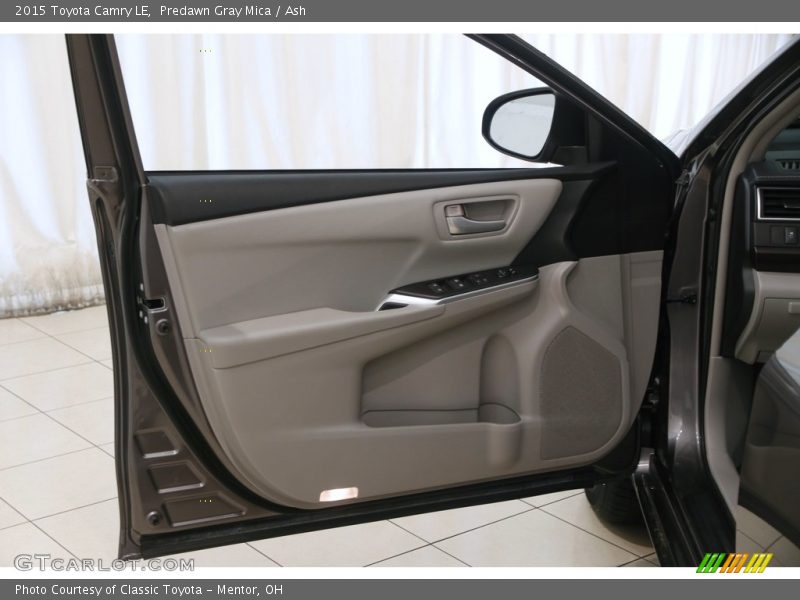 Predawn Gray Mica / Ash 2015 Toyota Camry LE