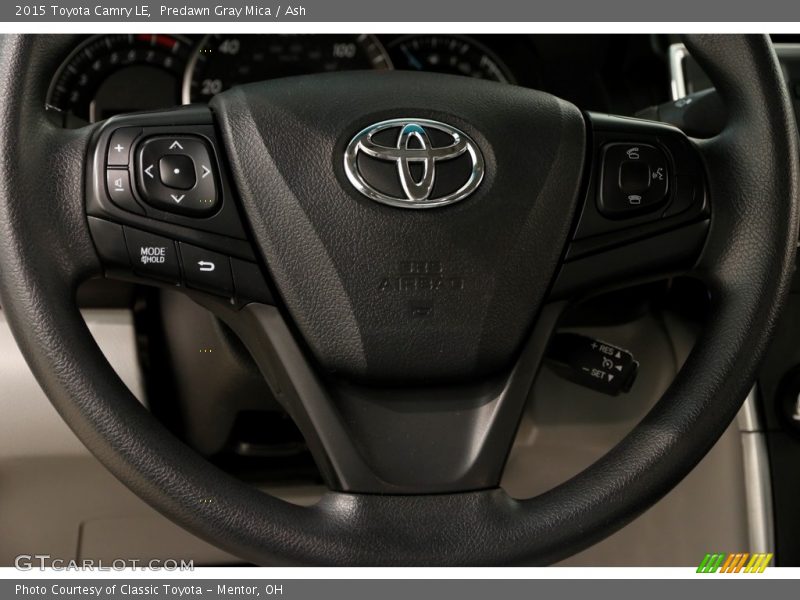 Predawn Gray Mica / Ash 2015 Toyota Camry LE
