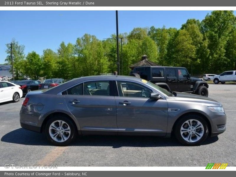 Sterling Gray Metallic / Dune 2013 Ford Taurus SEL