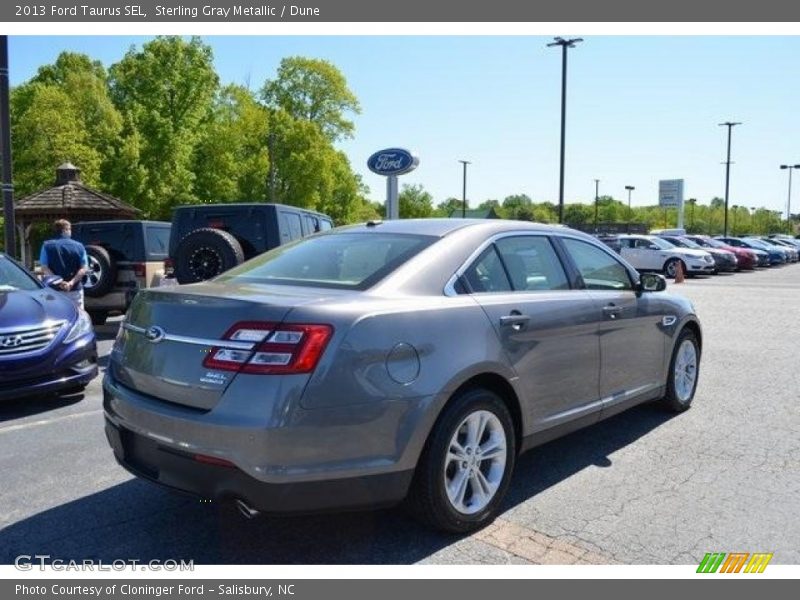 Sterling Gray Metallic / Dune 2013 Ford Taurus SEL