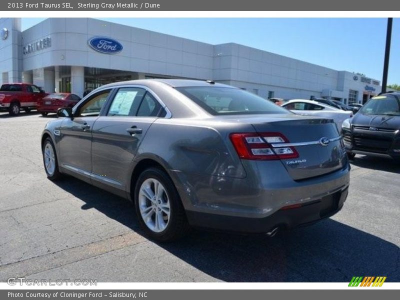 Sterling Gray Metallic / Dune 2013 Ford Taurus SEL