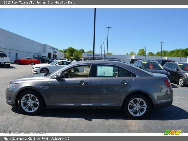 Sterling Gray Metallic / Dune 2013 Ford Taurus SEL