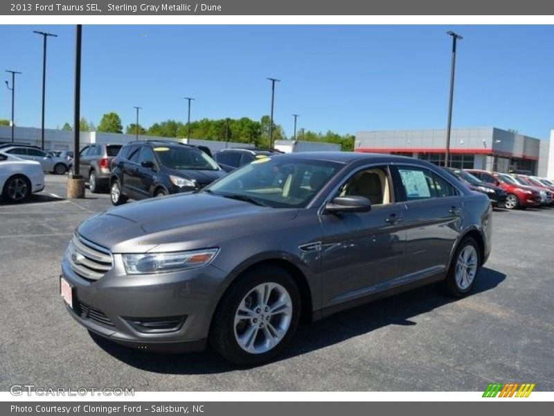 Sterling Gray Metallic / Dune 2013 Ford Taurus SEL