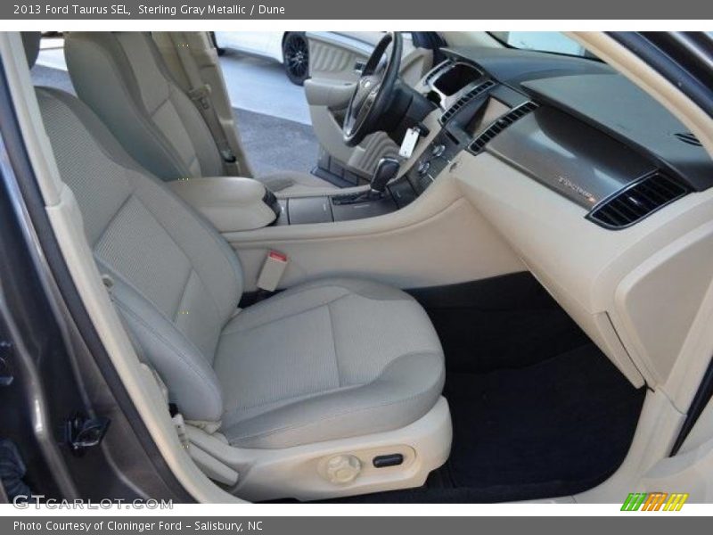 Sterling Gray Metallic / Dune 2013 Ford Taurus SEL