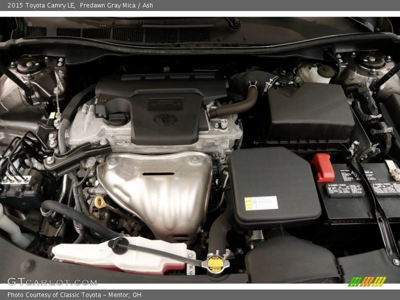 Predawn Gray Mica / Ash 2015 Toyota Camry LE