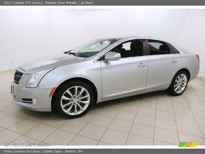 Radiant Silver Metallic / Jet Black 2017 Cadillac XTS Luxury