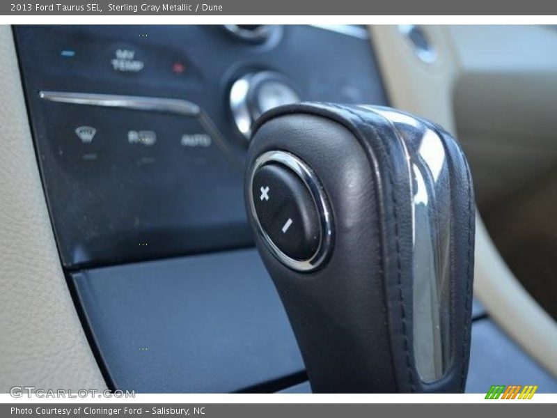 Sterling Gray Metallic / Dune 2013 Ford Taurus SEL