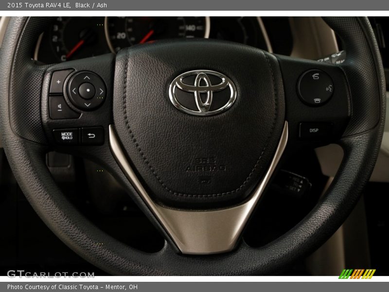Black / Ash 2015 Toyota RAV4 LE