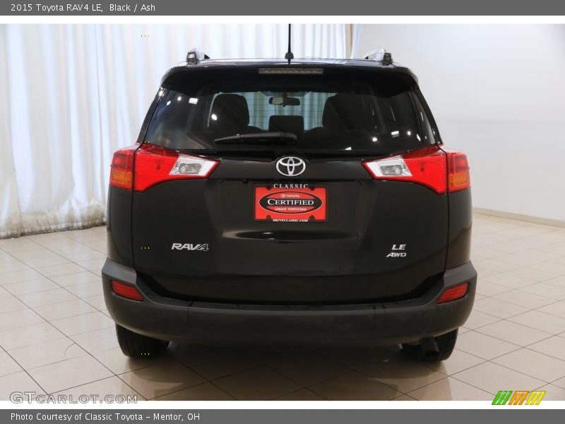 Black / Ash 2015 Toyota RAV4 LE