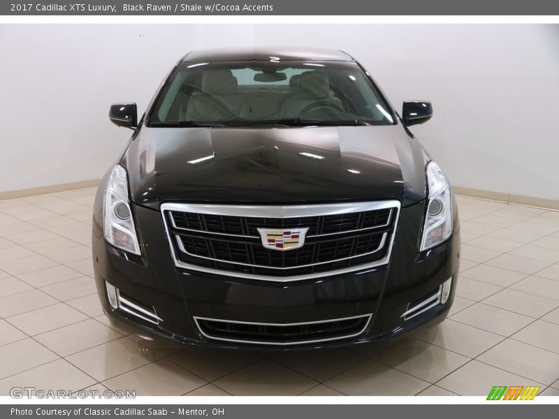 Black Raven / Shale w/Cocoa Accents 2017 Cadillac XTS Luxury