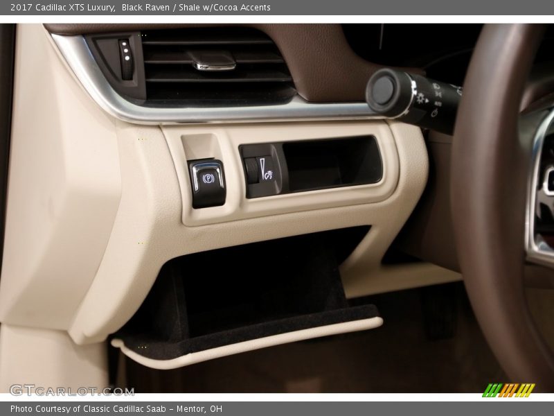 Black Raven / Shale w/Cocoa Accents 2017 Cadillac XTS Luxury