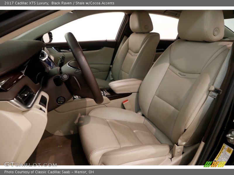 Black Raven / Shale w/Cocoa Accents 2017 Cadillac XTS Luxury