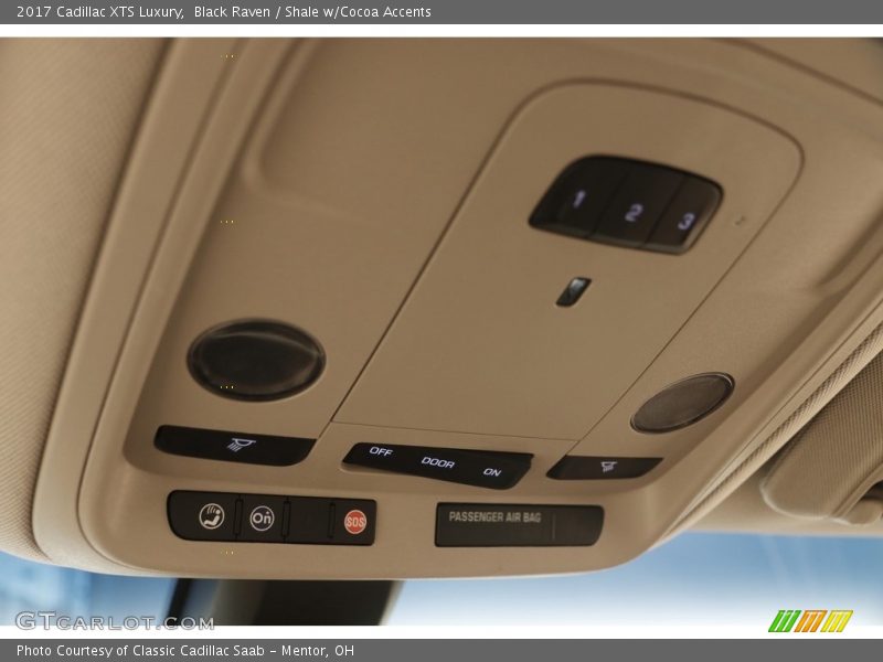 Black Raven / Shale w/Cocoa Accents 2017 Cadillac XTS Luxury