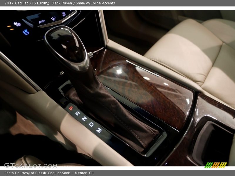 Black Raven / Shale w/Cocoa Accents 2017 Cadillac XTS Luxury