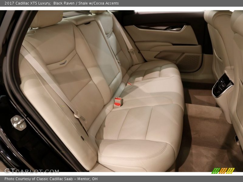 Black Raven / Shale w/Cocoa Accents 2017 Cadillac XTS Luxury