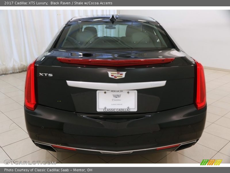 Black Raven / Shale w/Cocoa Accents 2017 Cadillac XTS Luxury