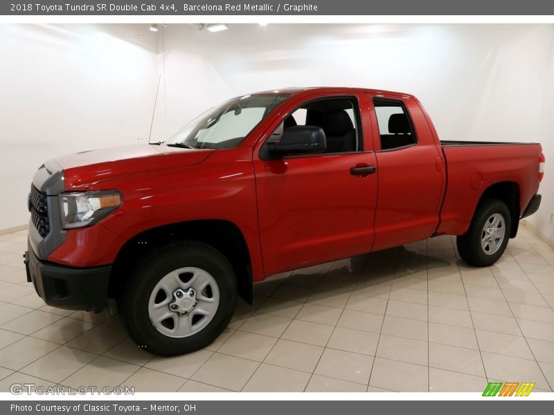  2018 Tundra SR Double Cab 4x4 Barcelona Red Metallic