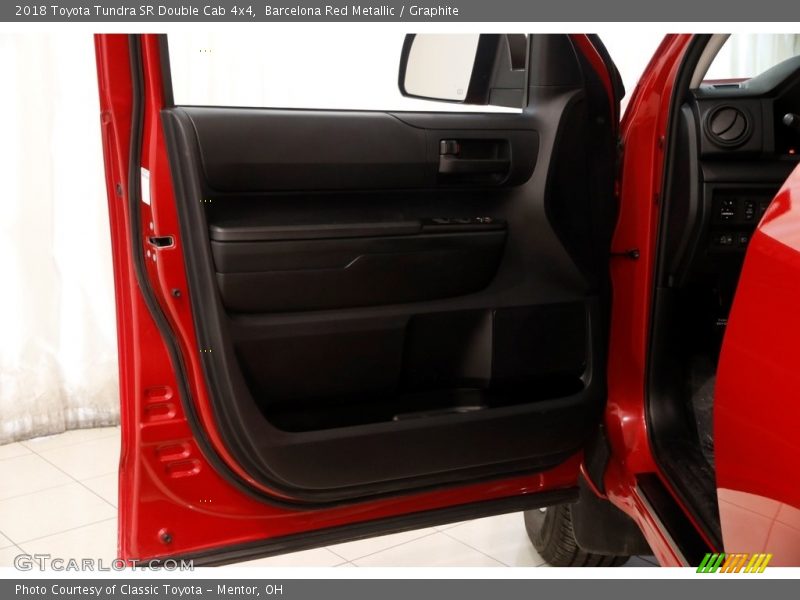 Barcelona Red Metallic / Graphite 2018 Toyota Tundra SR Double Cab 4x4