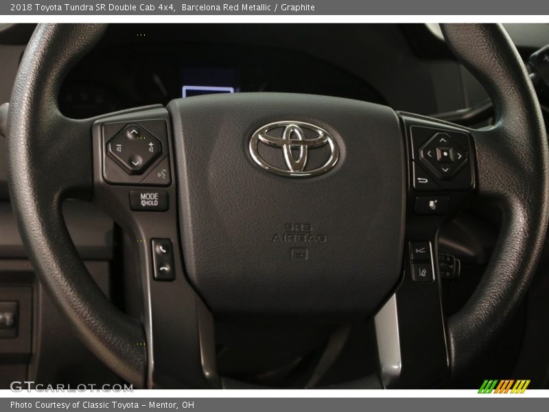  2018 Tundra SR Double Cab 4x4 Steering Wheel