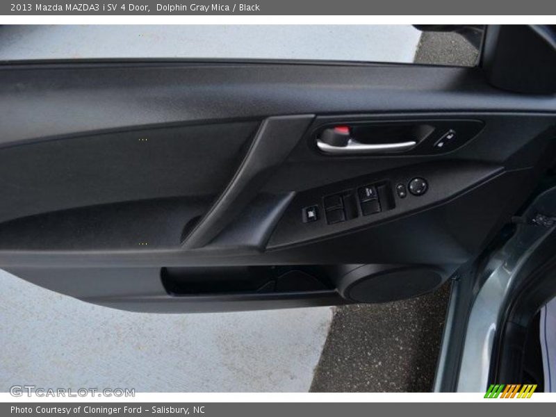 Dolphin Gray Mica / Black 2013 Mazda MAZDA3 i SV 4 Door