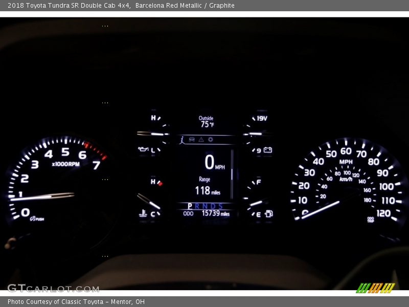  2018 Tundra SR Double Cab 4x4 SR Double Cab 4x4 Gauges