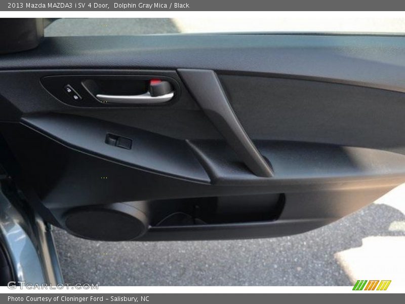 Dolphin Gray Mica / Black 2013 Mazda MAZDA3 i SV 4 Door