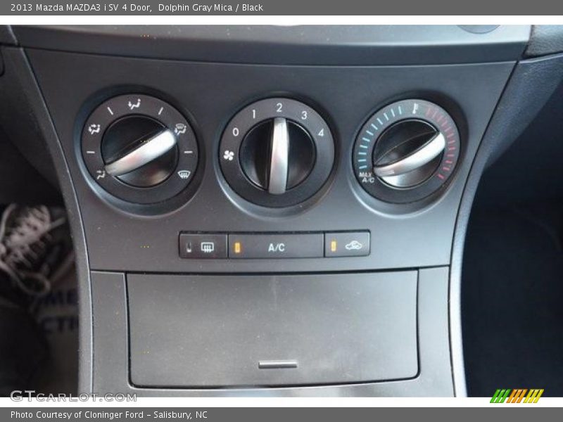 Dolphin Gray Mica / Black 2013 Mazda MAZDA3 i SV 4 Door