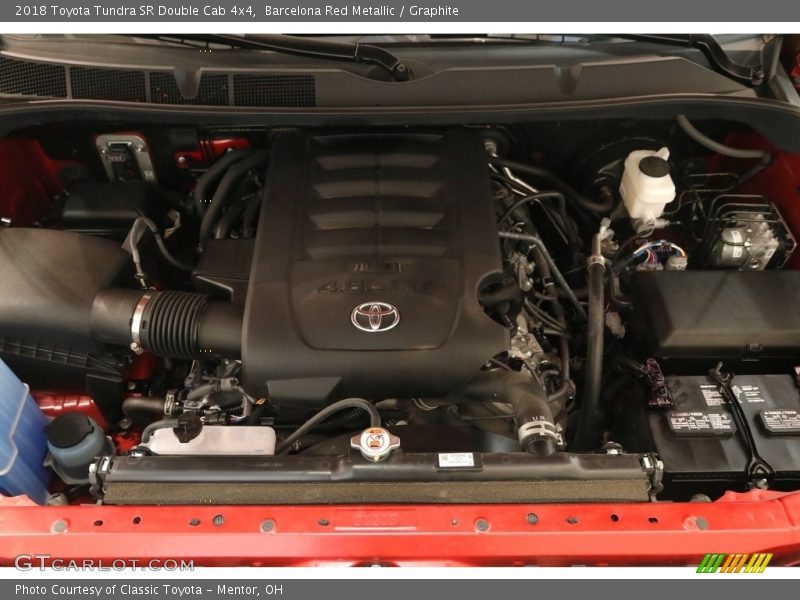  2018 Tundra SR Double Cab 4x4 Engine - 4.6 Liter i-Force DOHC 32-Valve VVT-i V8