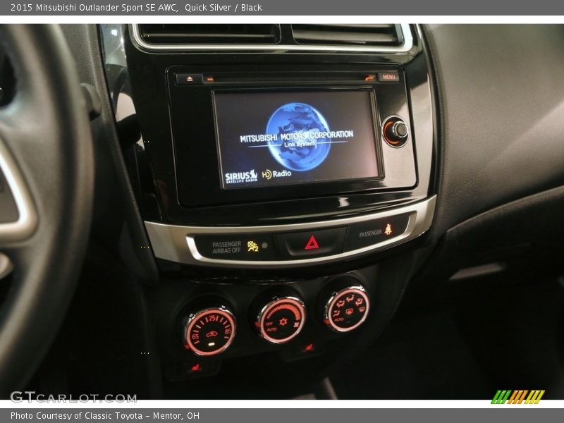 Quick Silver / Black 2015 Mitsubishi Outlander Sport SE AWC