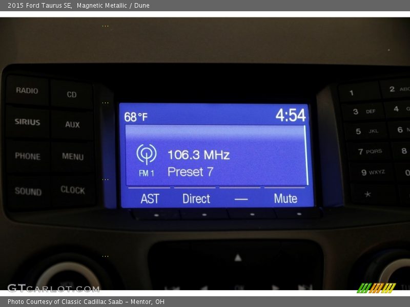 Magnetic Metallic / Dune 2015 Ford Taurus SE