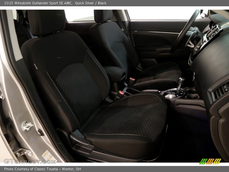 Quick Silver / Black 2015 Mitsubishi Outlander Sport SE AWC