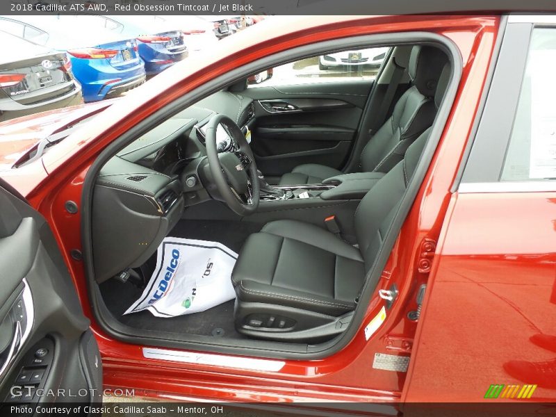  2018 ATS AWD Jet Black Interior