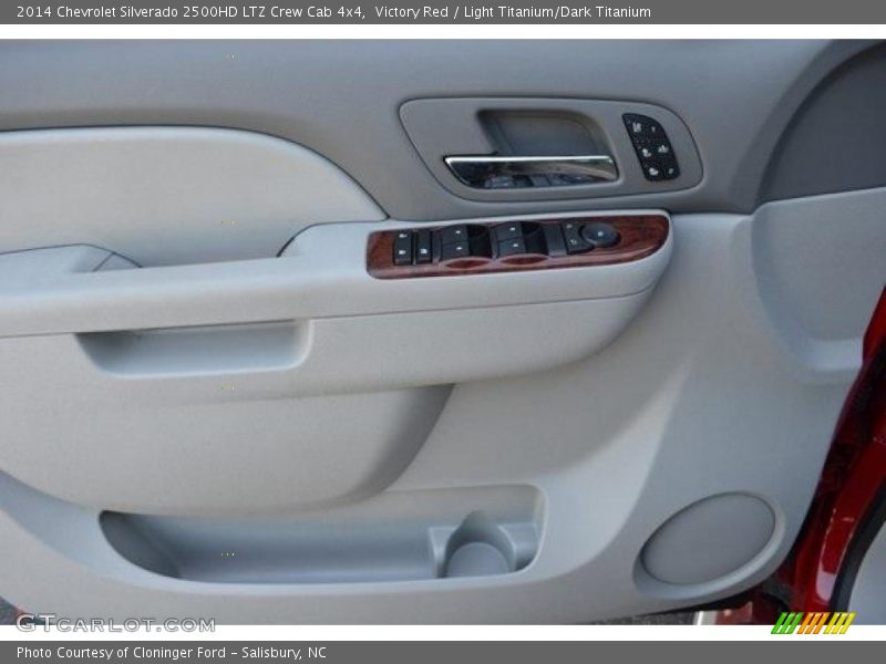 Victory Red / Light Titanium/Dark Titanium 2014 Chevrolet Silverado 2500HD LTZ Crew Cab 4x4
