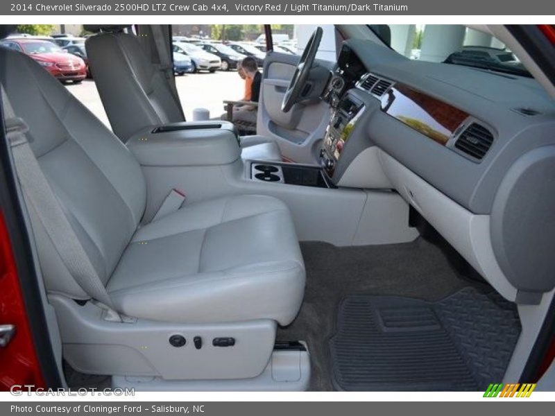 Victory Red / Light Titanium/Dark Titanium 2014 Chevrolet Silverado 2500HD LTZ Crew Cab 4x4