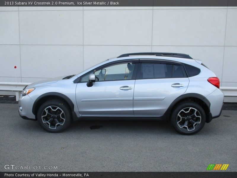 Ice Silver Metallic / Black 2013 Subaru XV Crosstrek 2.0 Premium