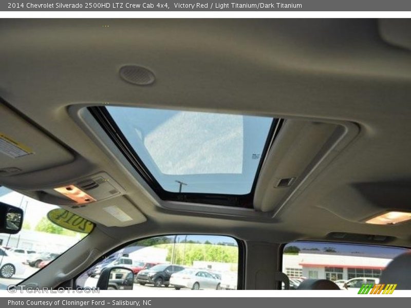 Victory Red / Light Titanium/Dark Titanium 2014 Chevrolet Silverado 2500HD LTZ Crew Cab 4x4